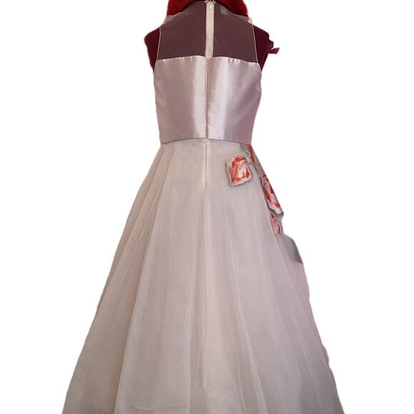 NOIR by Sachin & Babi Floral Applique Gown-Size 4 - Picture 4 of 8